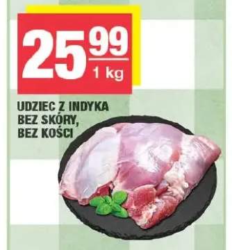 Udziec z indyka bez skóry bez kości