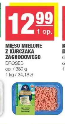 Mięso mielone z kurczaka zagrodowego Drosed