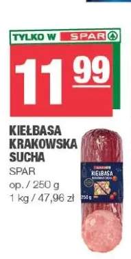 Kiełbasa krakowska sucha SPAR