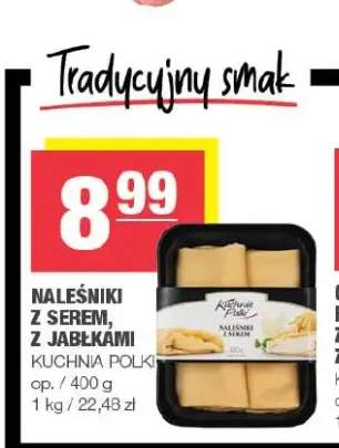 Naleśniki z serem Kuchnia Polki +1 wariant
