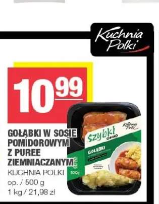 Gołąbki w sosie pomidorowym z puree ziemniaczanym Kuchnia Polki