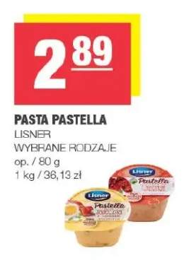 Pasta Pastella jajeczna Lisner +1 wariant