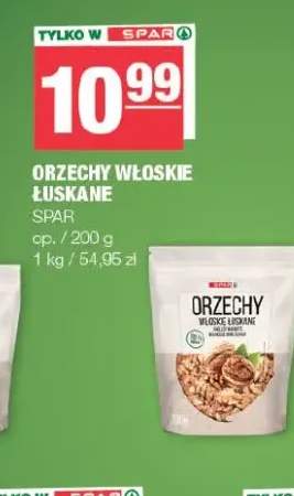 Orzechy włoskie łuskane SPAR