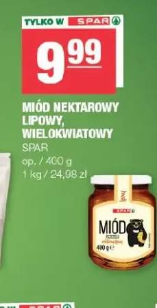 Miód nektarowy lipowy SPAR +1 wariant