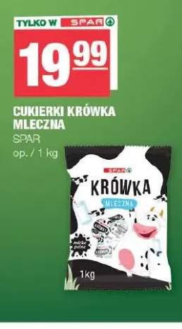 Cukierki Krówka Mleczna SPAR