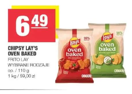 Chipsy Lay's Oven Baked Grilled Paprika +1 wariant