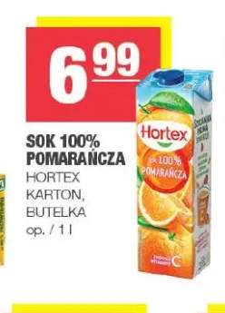 Sok pomarańcza Hortex 100%