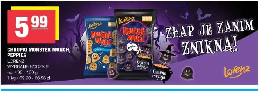 Chrupki Monster Munch Original Lorenz +2 warianty