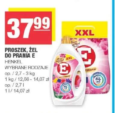 Proszek do prania E +1 wariant