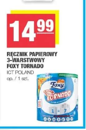 Ręcznik papierowy 3-warstwowy Foxy Tornado