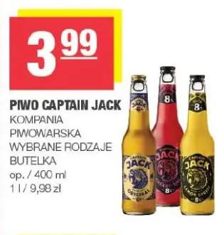 Piwo Captain Jack Original +1 wariant