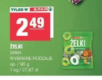 Żelki SPAR