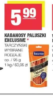 Kabanosy Paluszki Exclusive Tarczyński