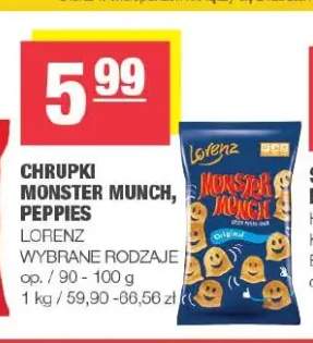 Chrupki Monster Munch Lorenz +1 wariant