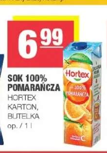 Sok pomarańcza Hortex 100%