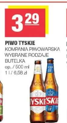 Piwo Tyskie Gronie +1 wariant