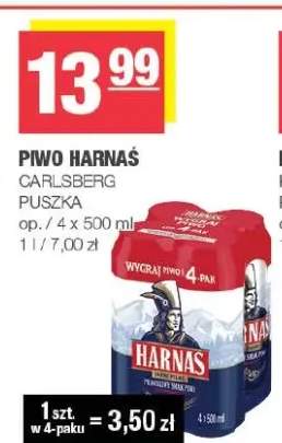 Piwo Harnaś 4-pak 500 ml