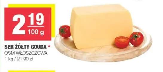Ser żółty gouda