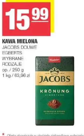 Kawa mielona Jacobs Krönung