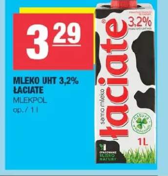 Mleko UHT Łaciate 3,2%