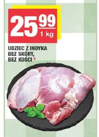 Udziec z indyka bez skóry bez kości