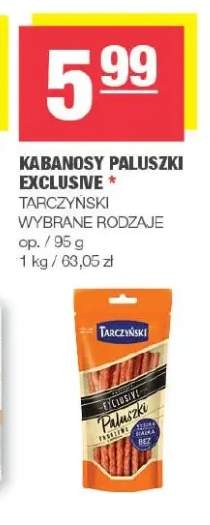 Kabanosy paluszki Exclusive Tarczyński