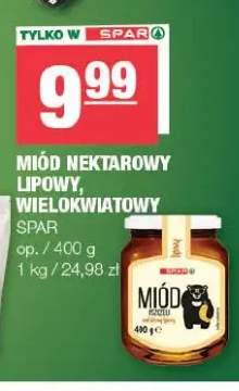 Miód nektarowy lipowy Spar +1 wariant