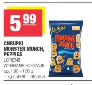 Chrupki Monster Munch Lorenz +1 wariant