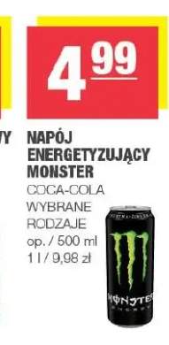 Napój energetyzujący Monster
