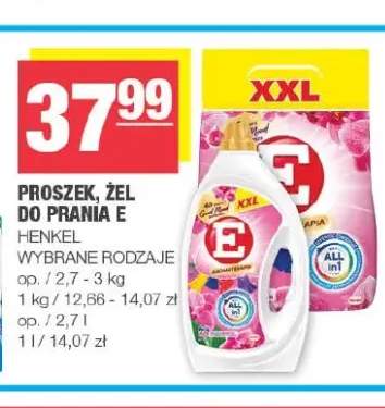 Proszek do prania E +1 wariant
