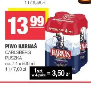 Piwo Harnaś 4-pak