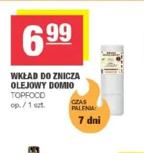 Wkład do znicza olejowy Domio