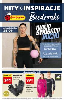 Okładka gazetki Biedronka